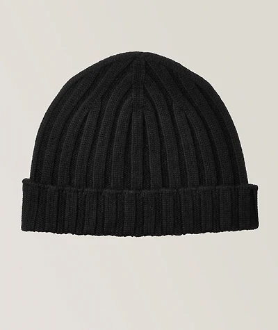 Ribbed Cashmere Toque