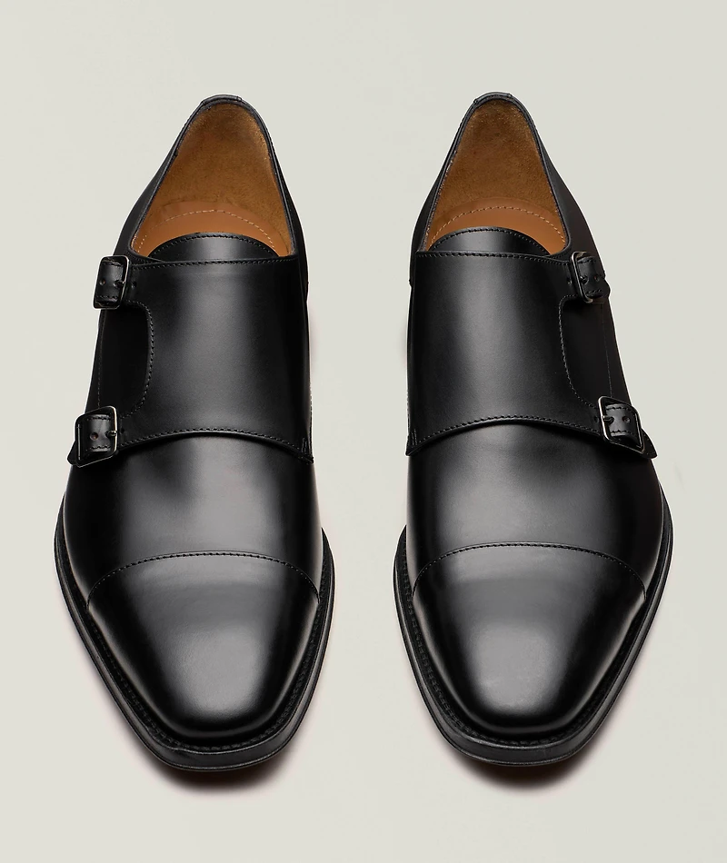 Leather Double Monkstraps