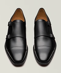 Leather Double Monkstraps