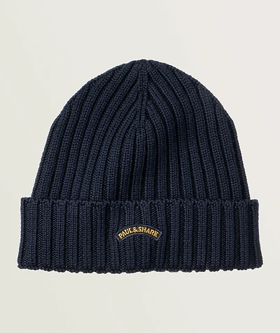 Embroidered Virgin Wool Toque