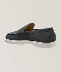 Suede Loafers