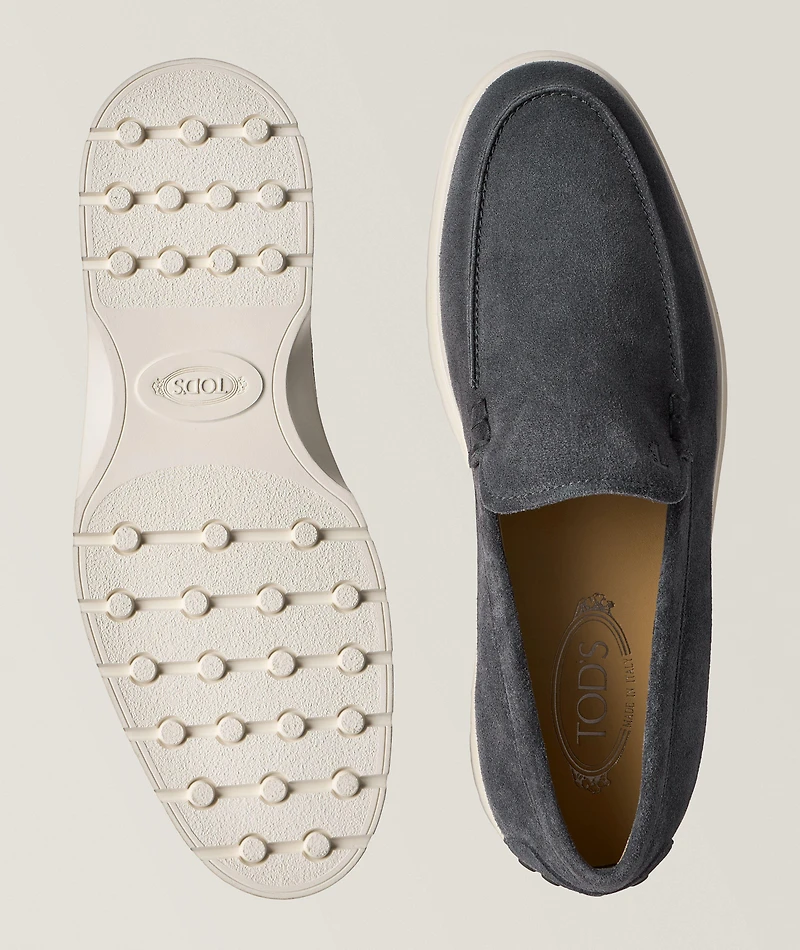 Suede Loafers