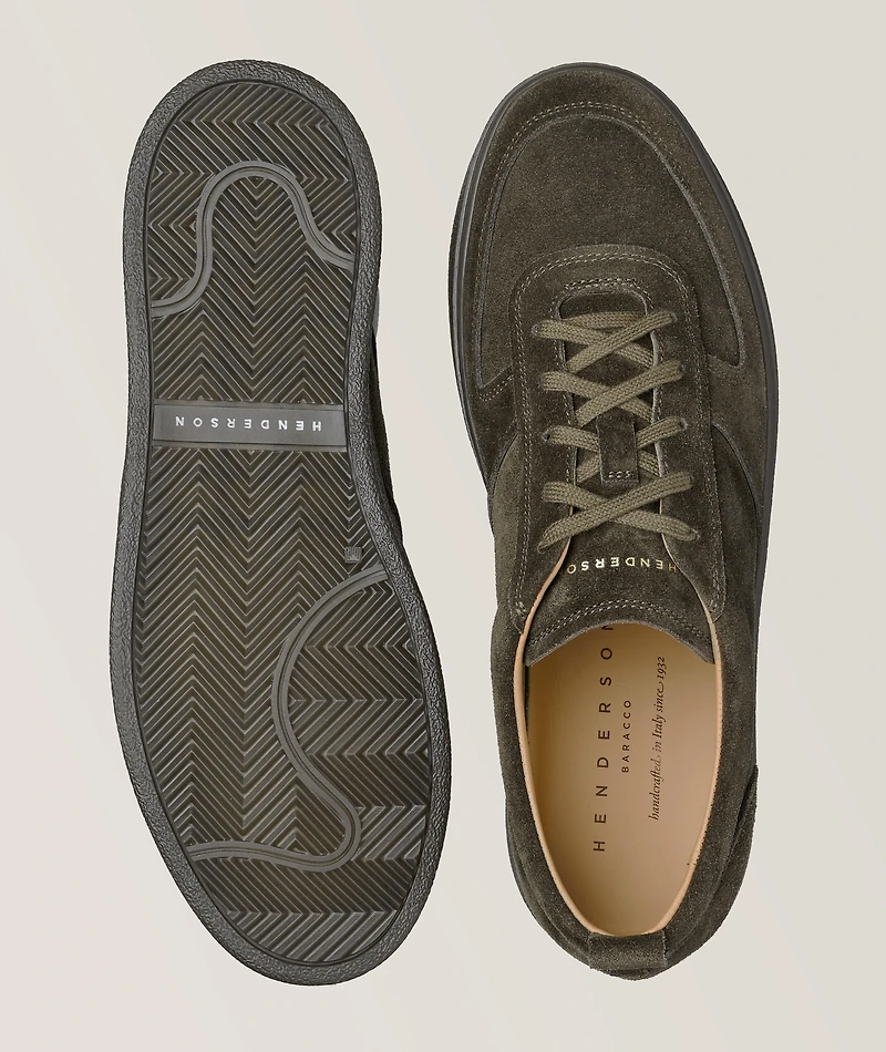 Suede Leather Sneakers