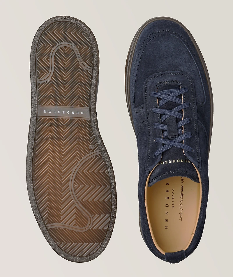 Suede Leather Sneakers
