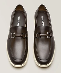 Cosimo Double Gancio Leather Loafers
