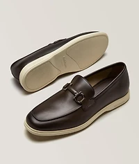Cosimo Double Gancio Leather Loafers
