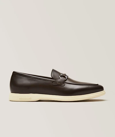 Cosimo Double Gancio Leather Loafers