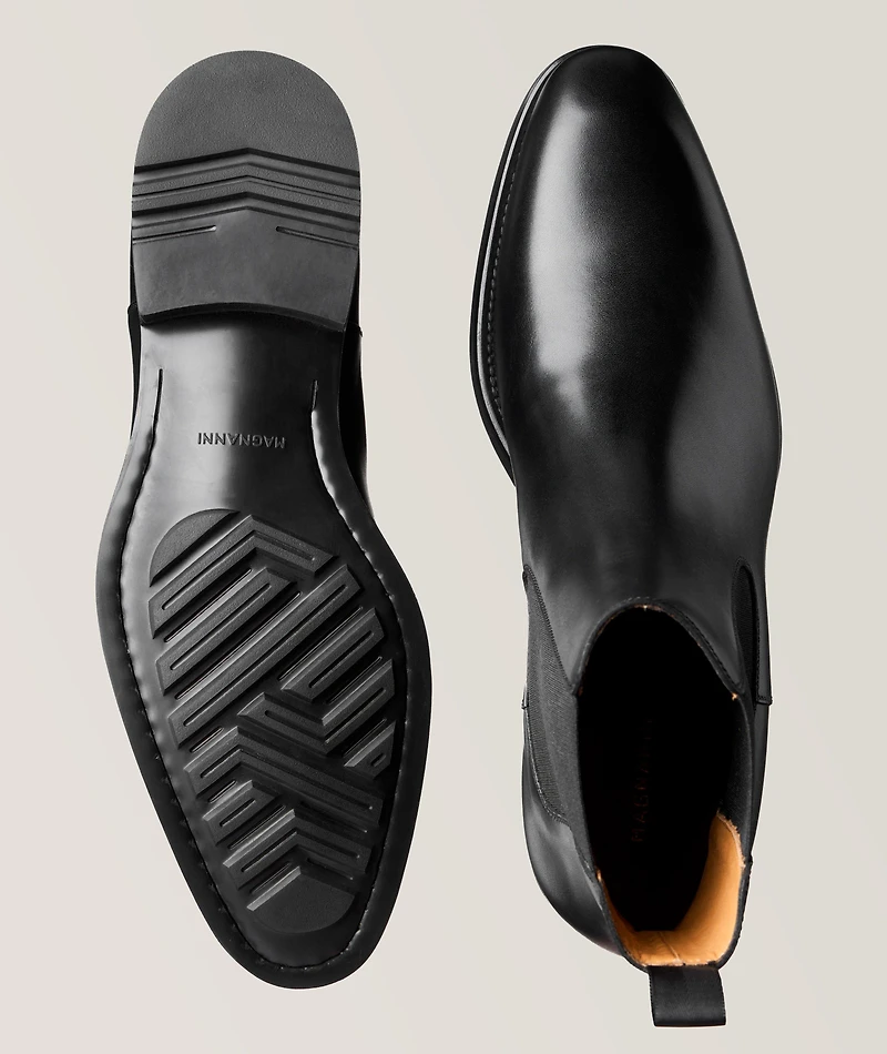 Lonny Leather Chelsea Boots