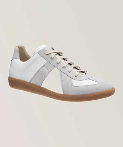 Replica Low-Top Leather Sneakers