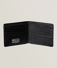 4 Stitch Grain Leather Bifold Wallet 