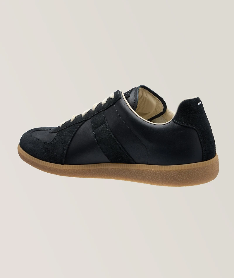 Replica Low-Top Leather Sneakers