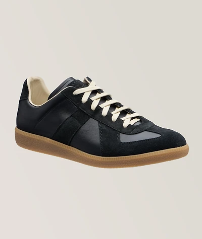 Replica Low-Top Leather Sneakers