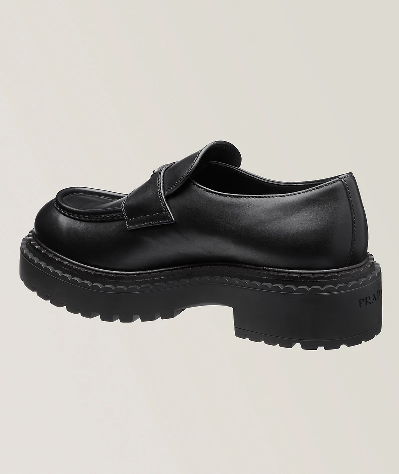 Polished Leather Loafers