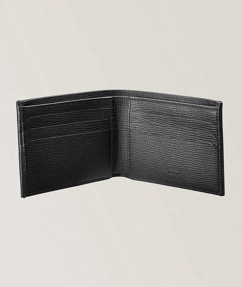 Turin Pebbled Leather Bifold Wallet