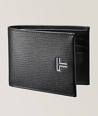 Turin Pebbled Leather Bifold Wallet