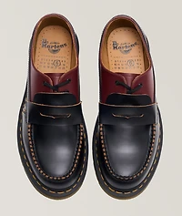 X Dr. Martens Leather Penny Loafers