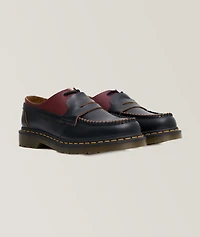 X Dr. Martens Leather Penny Loafers