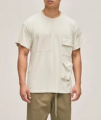 Multi-Pocket Utility Cotton T-Shirt