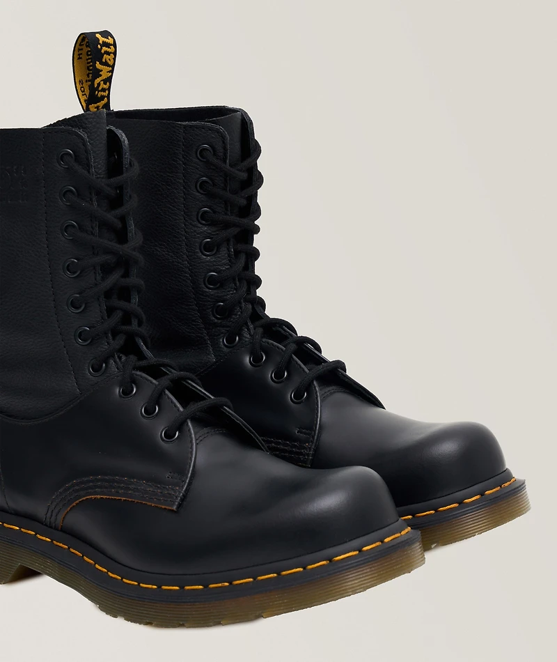 X Dr. Martens 1490 Twist 10 Eye Ankle Boots