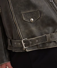 L'Oiel Leather Jacket
