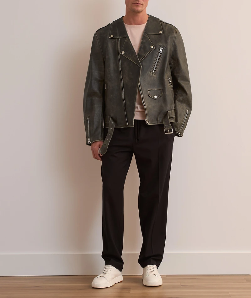 L'Oiel Leather Jacket