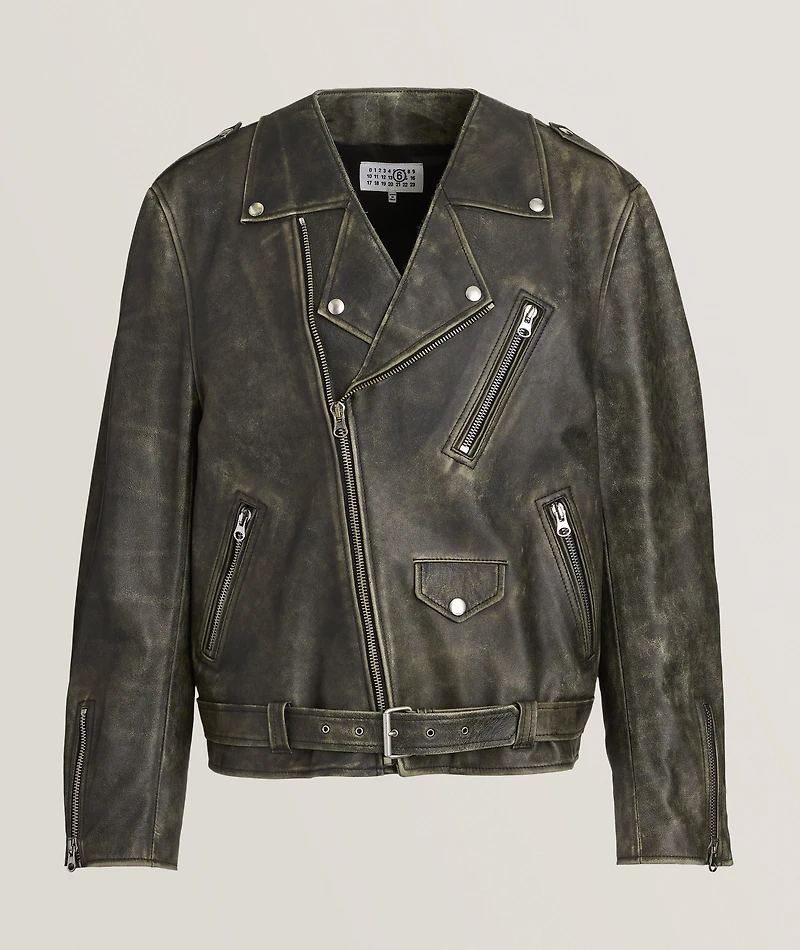 L'Oiel Leather Jacket
