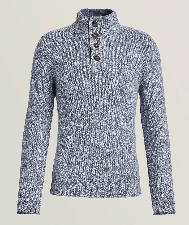 Virgin Wool Mélange Sweater