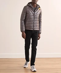 Nick Metal Logo Patch Slim Jeans
