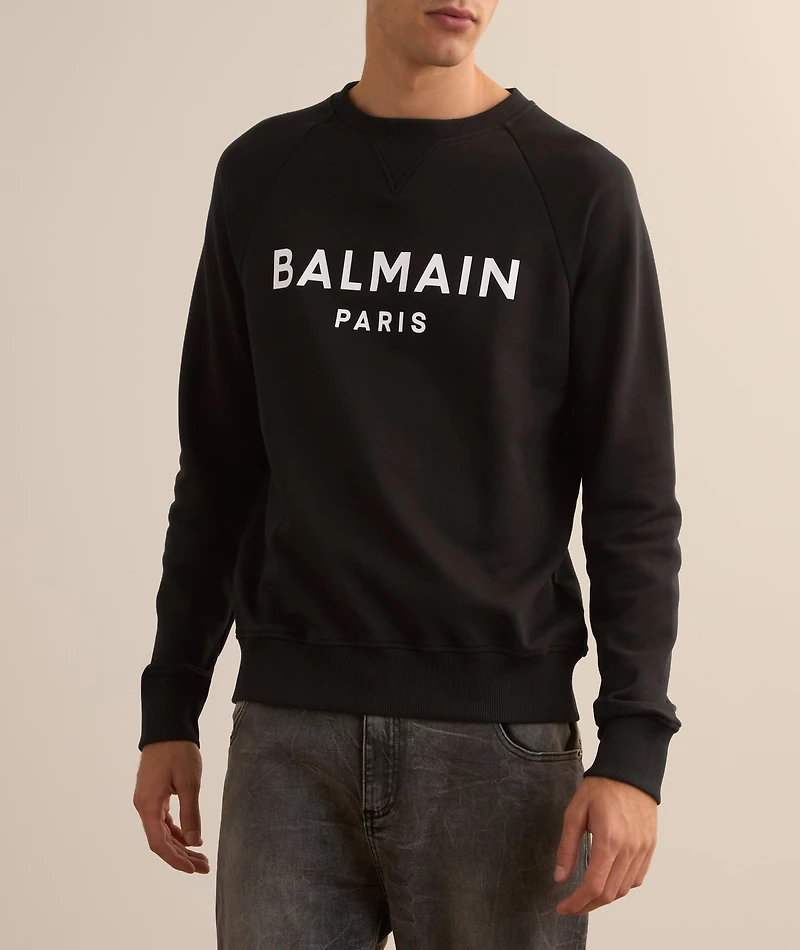 Cotton Logo Sweater