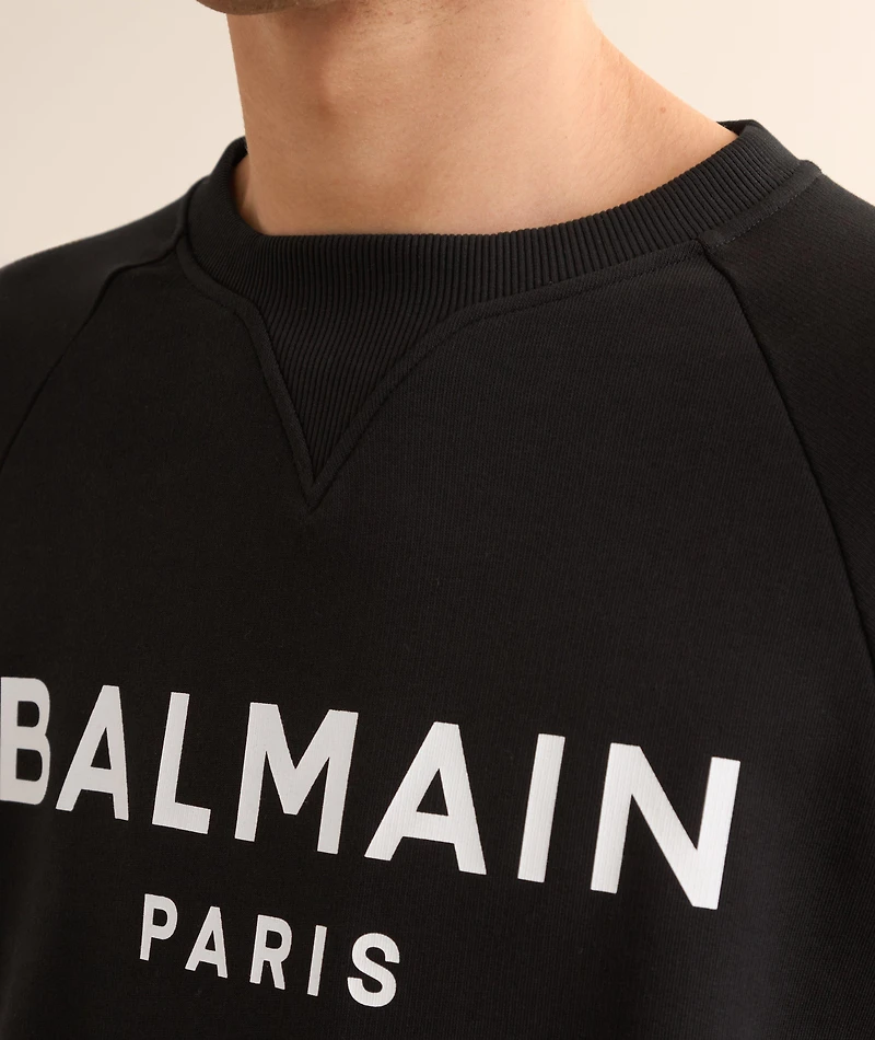 Cotton Logo Sweater