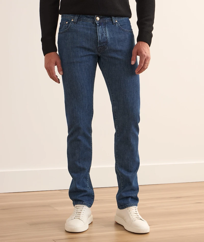 Nick Cotton-Blend Stretch Jeans