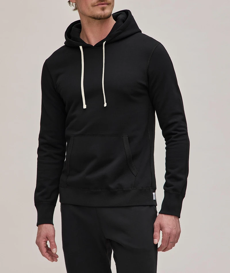 Terry Cotton Hooded Sweater