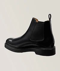 Leicester Polished Leather Chelsea Boots