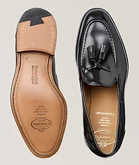 Kingsley Tassel Polished Leather Loafers