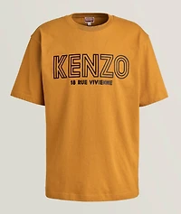 Cotton Logo Print T-Shirt