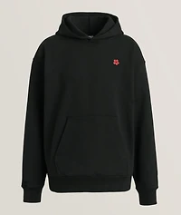 Large Boke Stretch-Cotton Hooded Sweater