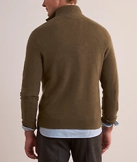 Wool Quarter-Zip Sweater