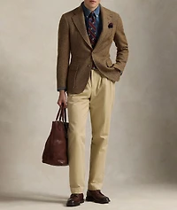 Herringbone Wool Sport Jacket