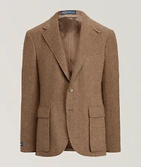 Herringbone Wool Sport Jacket