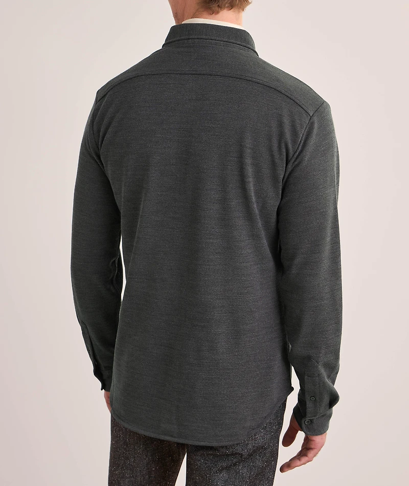 Scritto Wool-Silk Shirt