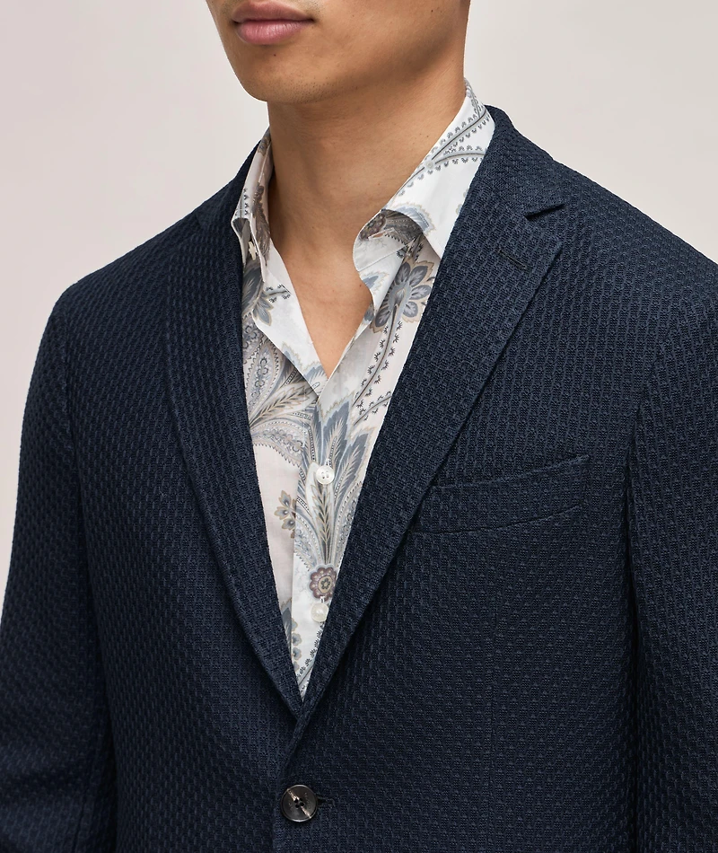 Basket Weave Sport Jacket