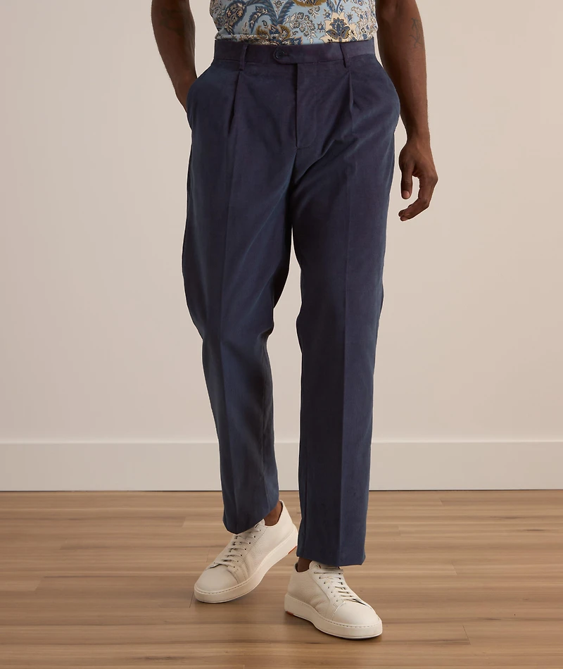 Iridescent Cotton-Blend Pants