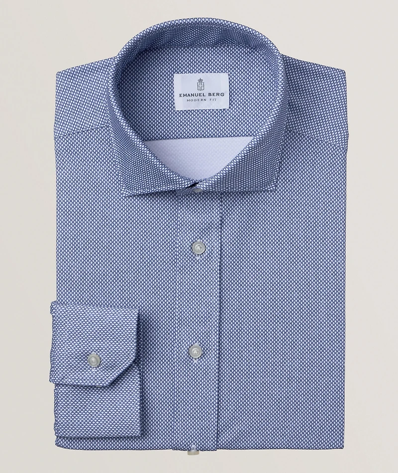 Byron 4-Flex Birdseye Dress Shirt