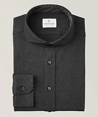 Marseille Modern Fit Jersey Dress Shirt