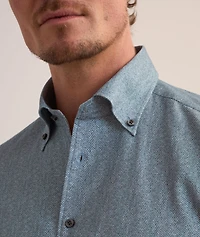 Bellagio Sartorial Herringbone Dress Shirt