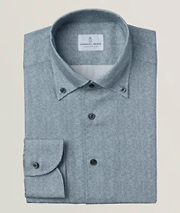 Bellagio Sartorial Herringbone Dress Shirt