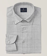 Bellagio Check Flannel Twill Dress Shirt
