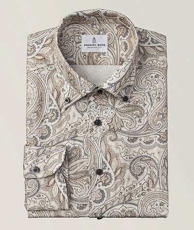Bellagio Paisley Brushed Twill Shirt