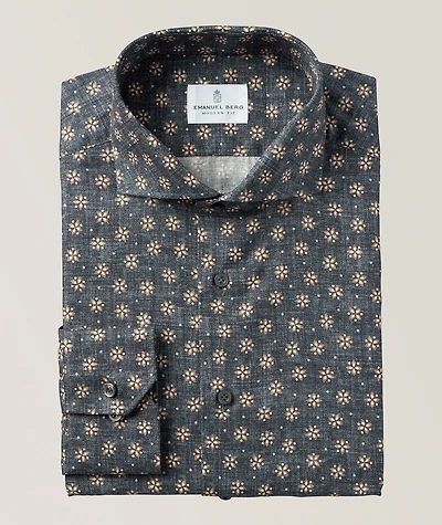 Harvard Floral Luxury Dress Shirt
