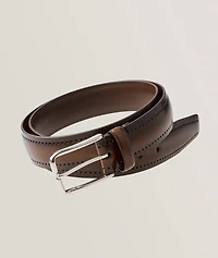 Smooth Calf Leather Belt